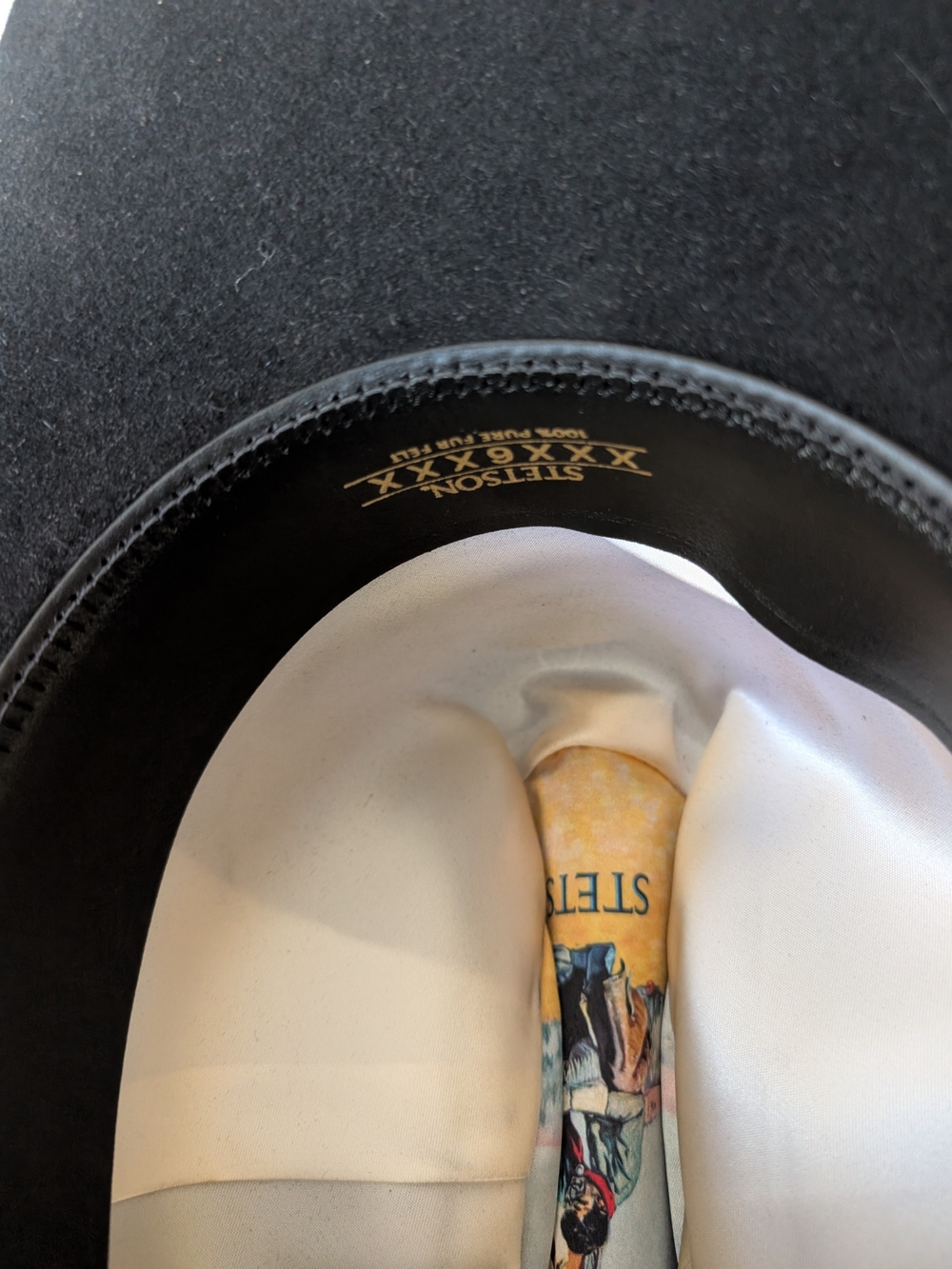 Stetson 6X Skyline Black Felt Cowboy Hat